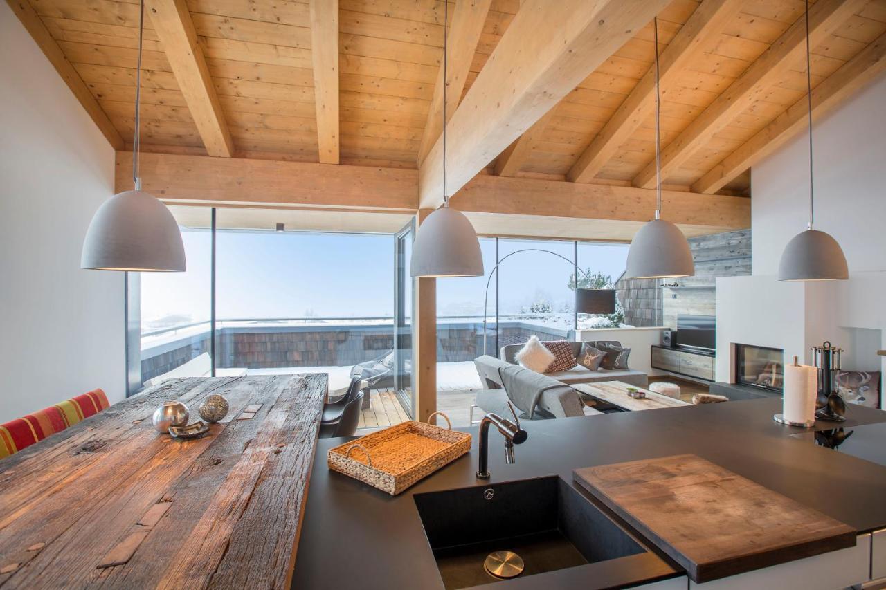 Penthaus Kitzebueheler Alpen Apartment Neukirchen am Grossvenediger Bagian luar foto